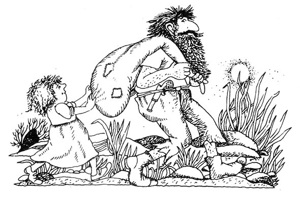 Иллюстрация к книге — Большая книга о разбойнике Грабше [i_002.jpg]