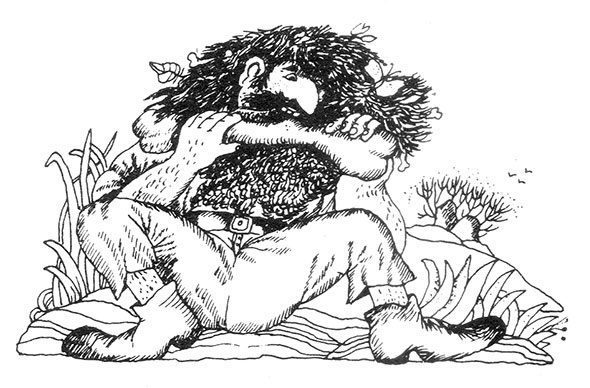 Иллюстрация к книге — Большая книга о разбойнике Грабше [i_005.jpg]