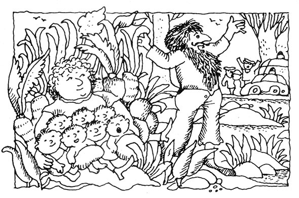 Иллюстрация к книге — Большая книга о разбойнике Грабше [i_100.jpg]