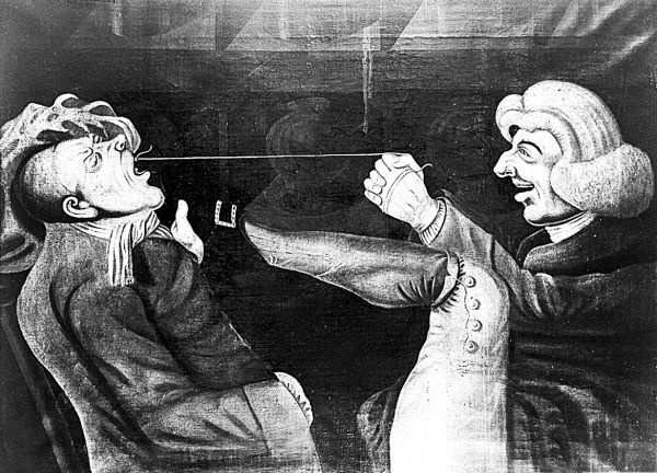 Иллюстрация к книге — Из истории зубоврачевания, или Кто лечит зубы монархам [i_167.jpg]