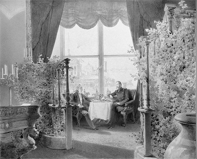 Иллюстрация к книге — Императорская кухня. XIX - начало XX в. Повседневная жизнь Российского императорского двора Уцененный товар (№1) [i_060.jpg]