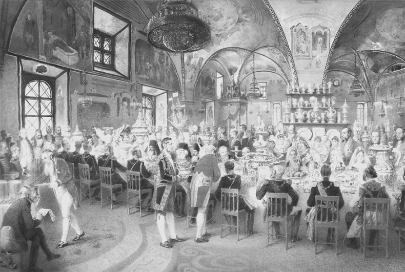 Иллюстрация к книге — Императорская кухня. XIX - начало XX в. Повседневная жизнь Российского императорского двора Уцененный товар (№1) [i_061.jpg]