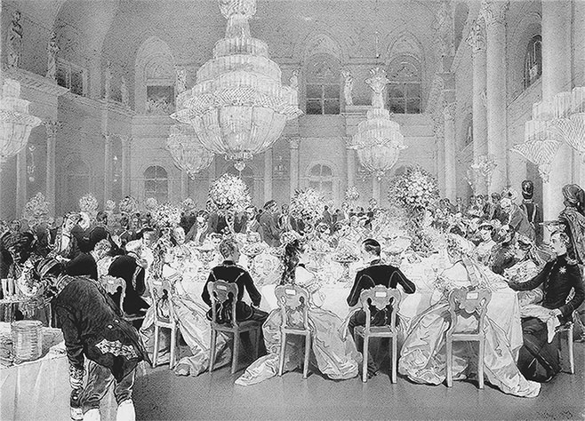 Иллюстрация к книге — Императорская кухня. XIX - начало XX в. Повседневная жизнь Российского императорского двора Уцененный товар (№1) [i_063.jpg]