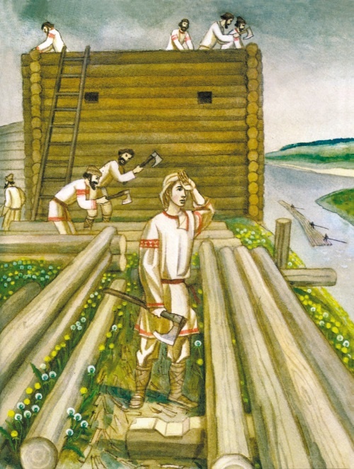 Иллюстрация к книге — Суровый век. Рассказы о царе Иване Грозном и его времени [i_012.jpg]