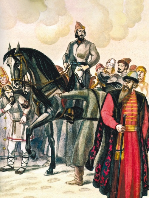 Иллюстрация к книге — Суровый век. Рассказы о царе Иване Грозном и его времени [i_037.jpg]