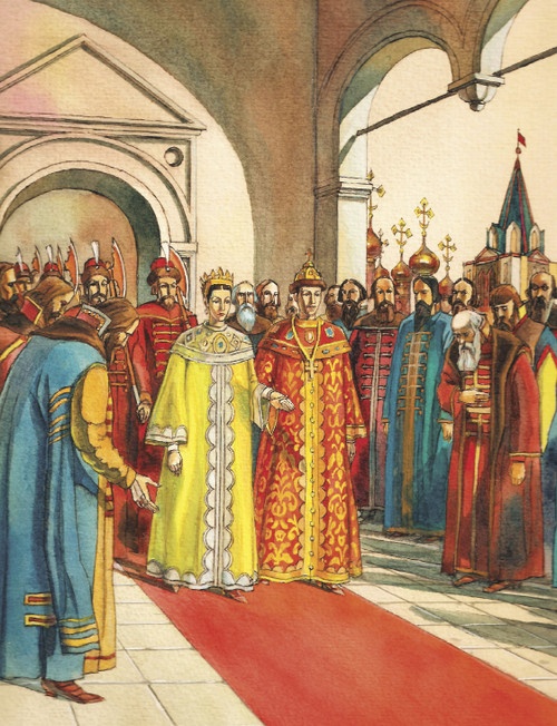 Иллюстрация к книге — Смутное время. Рассказы о русских царях и самозванцах начала XVII века [i_016.jpg]