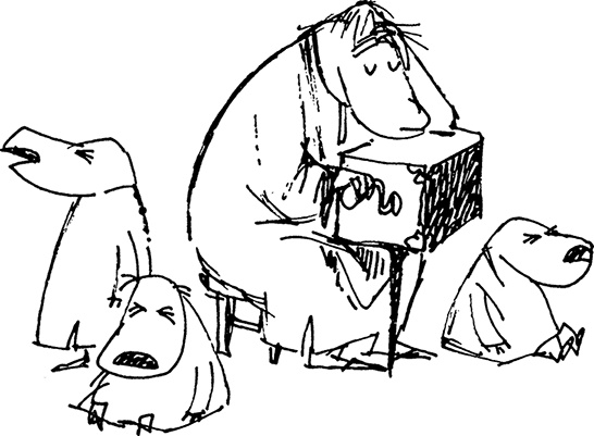 Иллюстрация к книге — Сказки Долины Муми-троллей [i_032.jpg]