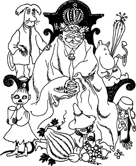 Иллюстрация к книге — Мемуары папы Муми-тролля [i_032.jpg]