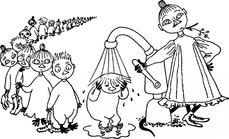 Иллюстрация к книге — Мемуары папы Муми-тролля [i_035.jpg]