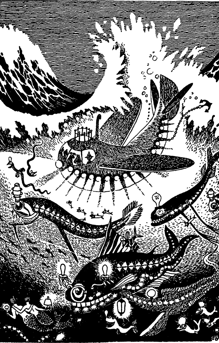 Иллюстрация к книге — Мемуары папы Муми-тролля [i_041.jpg]