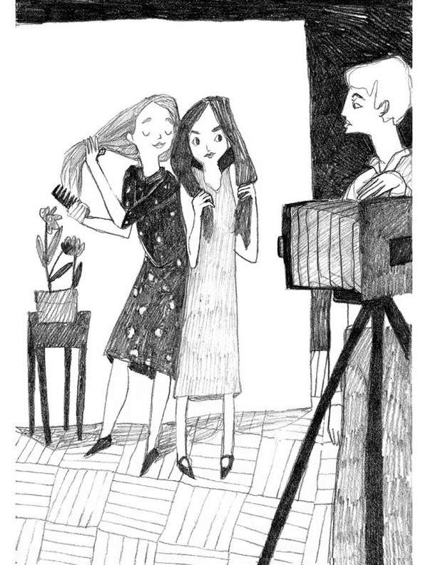 Иллюстрация к книге — Зеленый велосипед на зеленой лужайке [image_31.jpg]