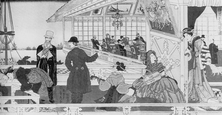 Иллюстрация к книге — Император Мэйдзи и его Япония [i_030.jpg]