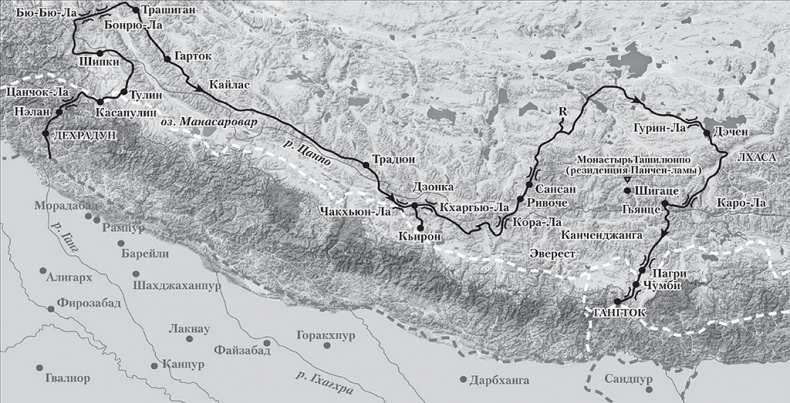 Иллюстрация к книге — Семь лет в Тибете. Моя жизнь при дворе Далай-ламы [_1.jpg]