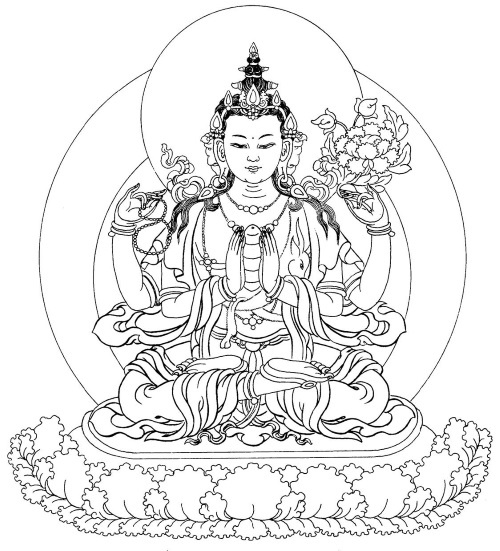 Иллюстрация к книге — Небесные танцовщицы. Истории просветленных женщин Индии и Тибета [i_027.jpg]