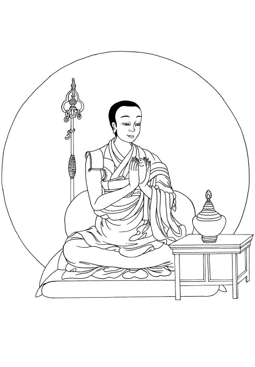 Иллюстрация к книге — Небесные танцовщицы. Истории просветленных женщин Индии и Тибета [i_090.jpg]