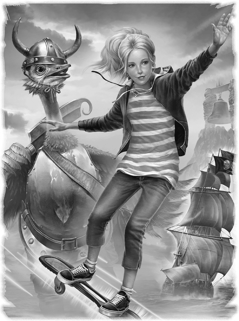 Иллюстрация к книге — Ириска и Спящая Каракатица [i_001.jpg]