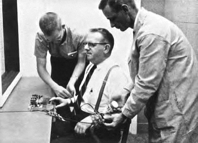 Иллюстрация к книге — Как хороший человек становится негодяем. Эксперименты о механизмах подчинения. Индивид в сетях общества [i_005.jpg]