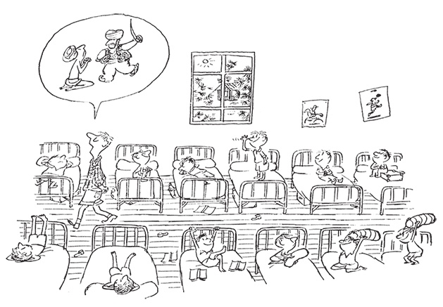 Иллюстрация к книге — Каникулы малыша Николя [i_092.jpg]