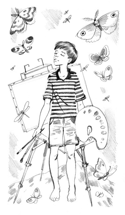 Иллюстрация к книге — Тайна горы, или Портрет кузнечика [i_001.jpg]