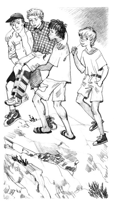 Иллюстрация к книге — Тайна горы, или Портрет кузнечика [i_008.jpg]