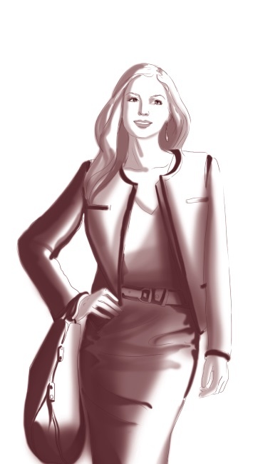 Иллюстрация к книге — Золотые правила стиля. Дресс-код успешной женщины [i_069.jpg]