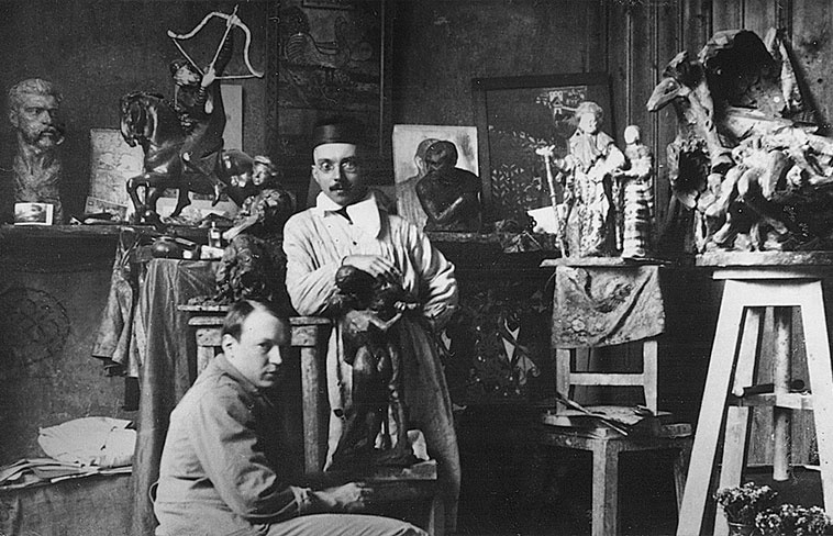 Иллюстрация к книге — Приключения русского художника. Биография Бориса Анрепа [i_004.jpg]