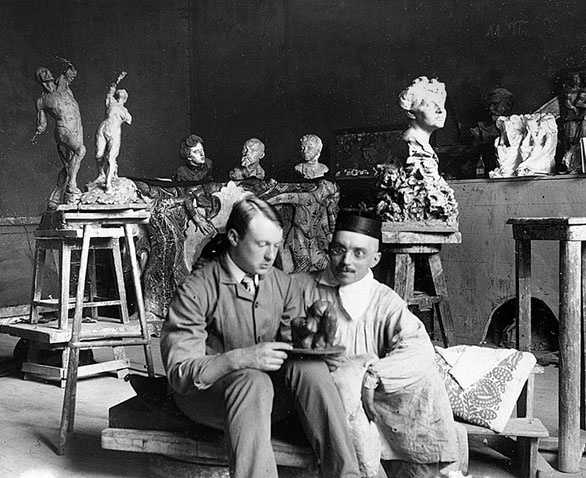 Иллюстрация к книге — Приключения русского художника. Биография Бориса Анрепа [i_005.jpg]