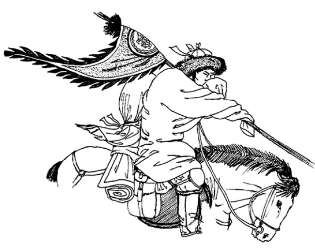 Иллюстрация к книге — Сокровенное сказание монголов. Великая Яса [i_081.jpg]