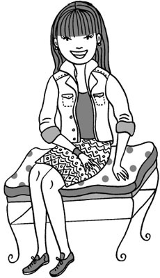 Иллюстрация к книге — Стильная девчонка. Полезная книга для юных и модных [i_032.jpg]