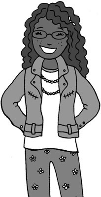 Иллюстрация к книге — Стильная девчонка. Полезная книга для юных и модных [i_033.jpg]