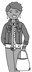 Иллюстрация к книге — Стильная девчонка. Полезная книга для юных и модных [i_048.jpg]