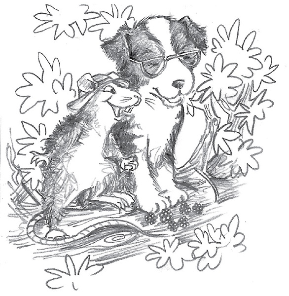 Иллюстрация к книге — Щенок Эви, или Жасминовый сюрприз [i_025.jpg]