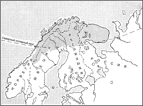 Иллюстрация к книге — Лапландцы. Охотники за северными оленями [i_001.jpg]