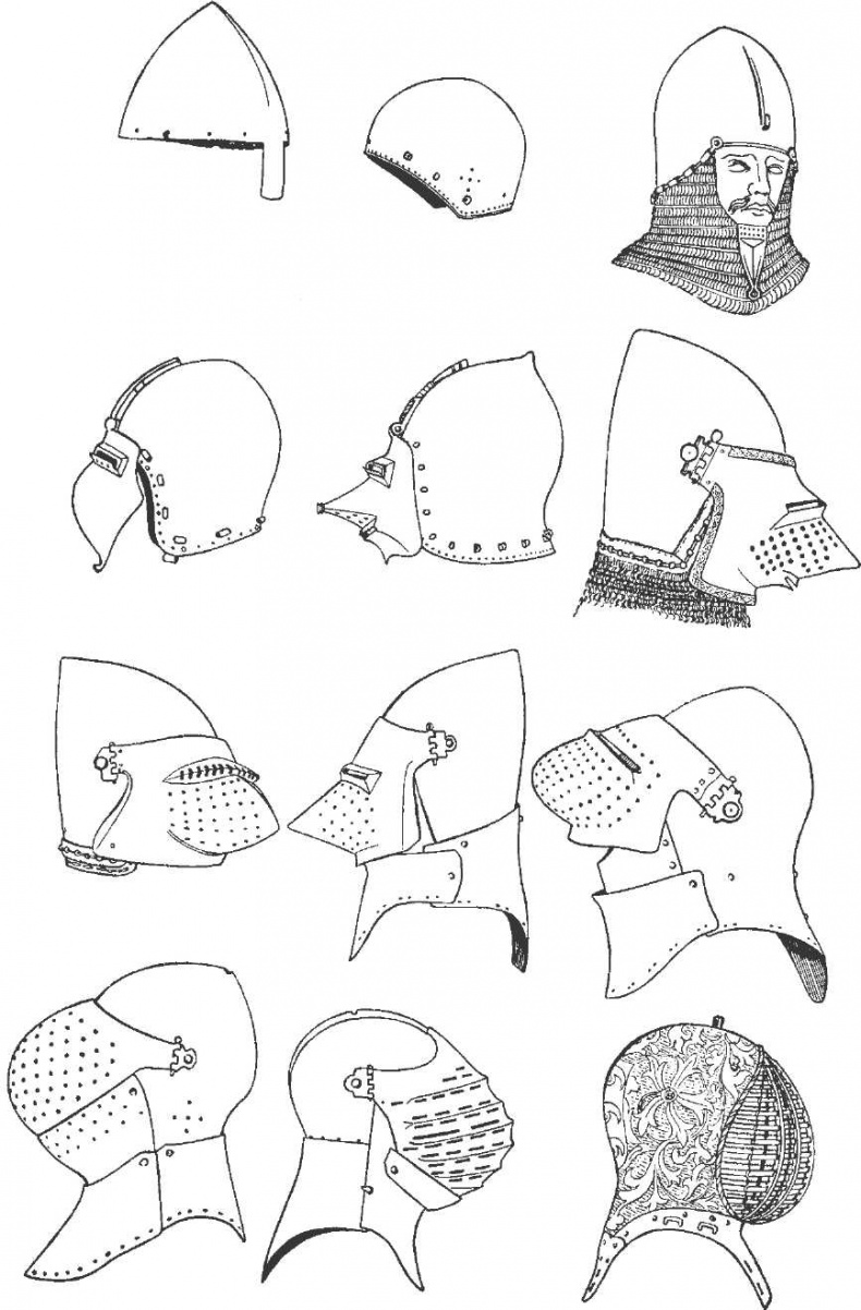 Иллюстрация к книге — Рыцарские доспехи Европы. Универсальный обзор музейных коллекций [_14.jpg]