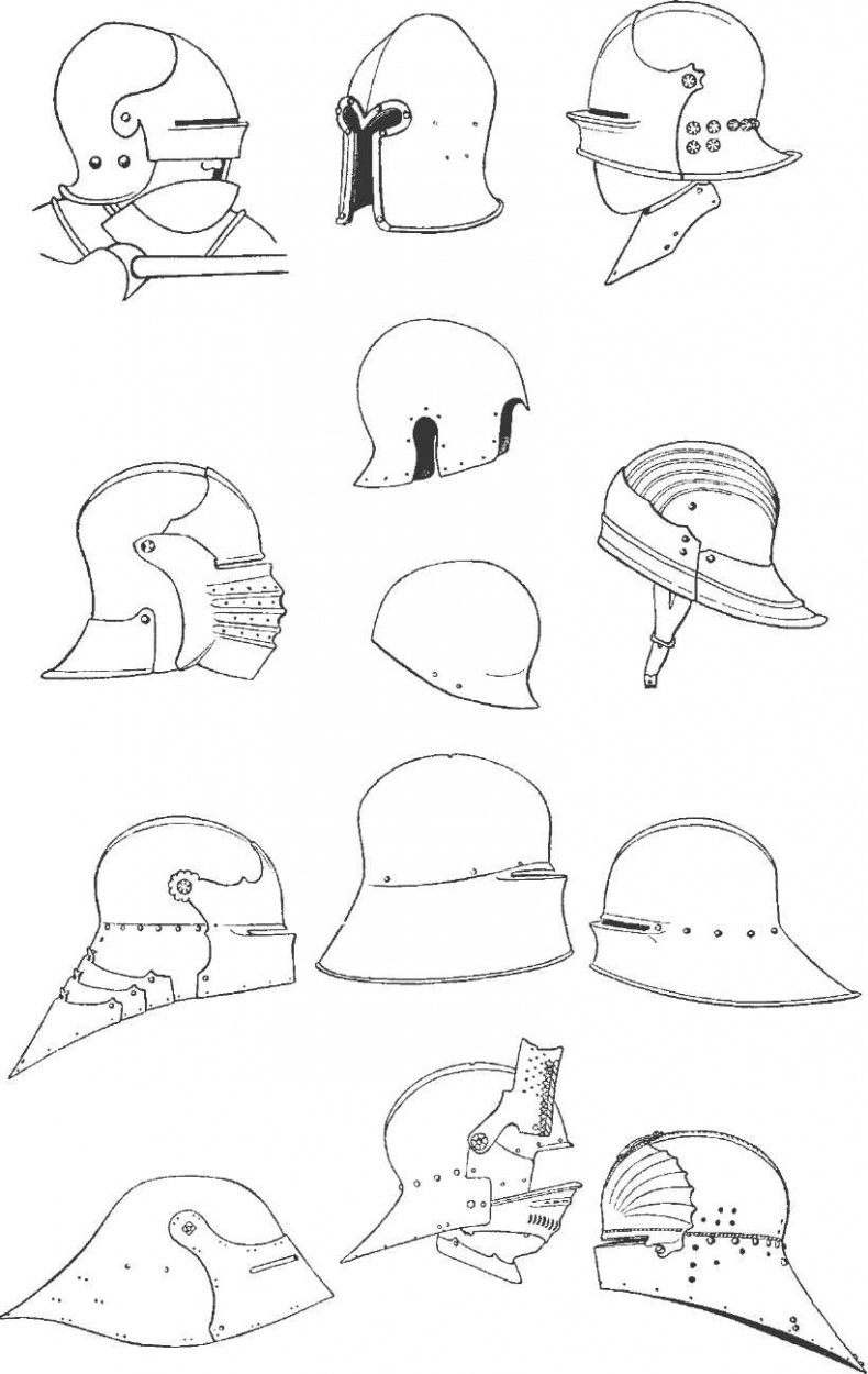 Иллюстрация к книге — Рыцарские доспехи Европы. Универсальный обзор музейных коллекций [_17.jpg]