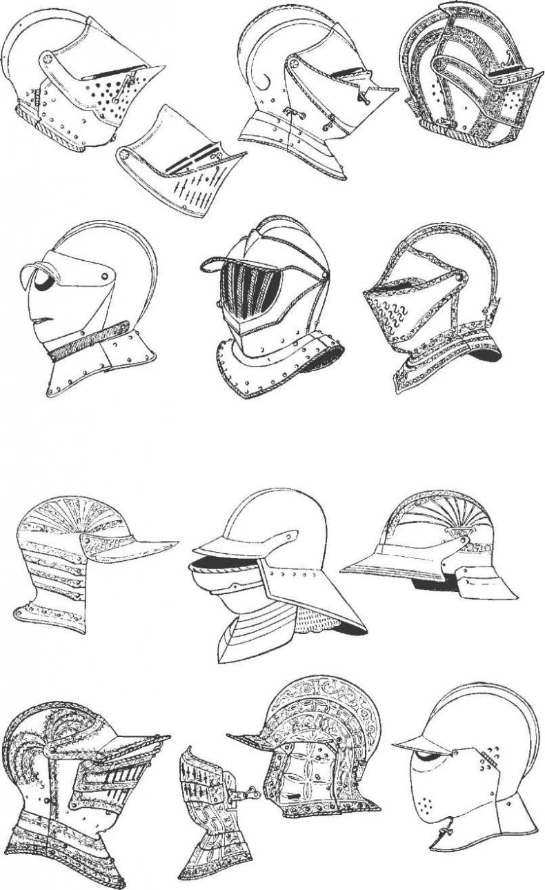 Иллюстрация к книге — Рыцарские доспехи Европы. Универсальный обзор музейных коллекций [_19.jpg]