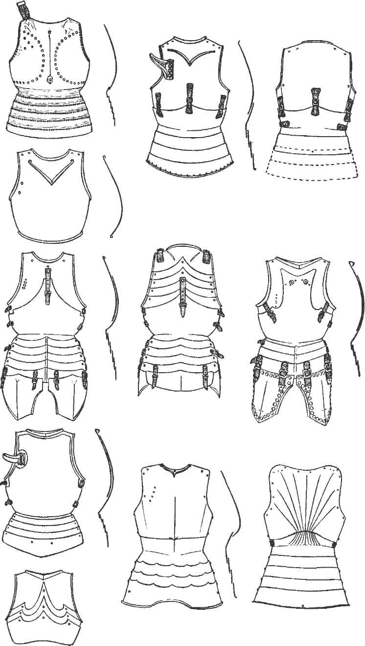 Иллюстрация к книге — Рыцарские доспехи Европы. Универсальный обзор музейных коллекций [_27.jpg]