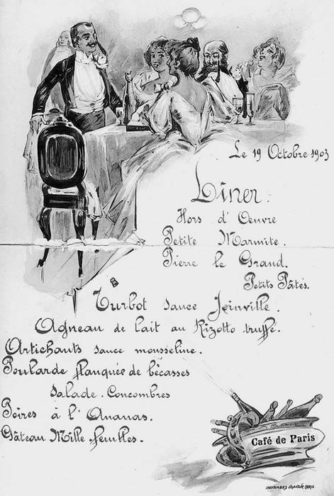 Иллюстрация к книге — Рестораны, трактиры, чайные. Из истории общественного питания в Петербурге. XVIII - начало XX века [i_026.jpg]