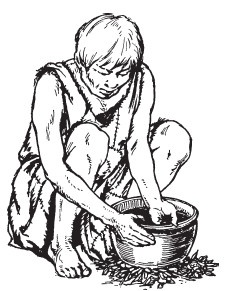 Иллюстрация к книге — Первобытные люди. Быт, религия, культура [i_087.jpg]