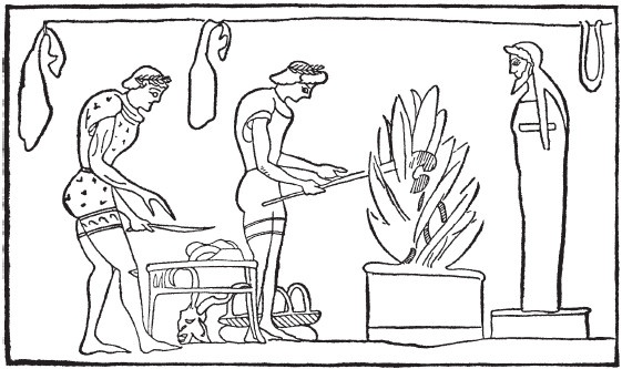 Иллюстрация к книге — Гомеровская Греция. Быт, религия, культура [i_002.jpg]