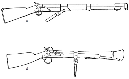 Иллюстрация к книге — Ружья, мушкеты и пистолеты Нового Света. Огнестрельное оружие XVII-XIX веков [i_072.jpg]