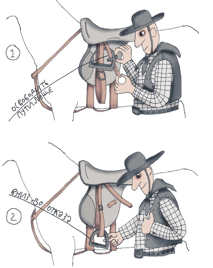 Иллюстрация к книге — Школа верховой езды для начинающих [i_052.jpg]