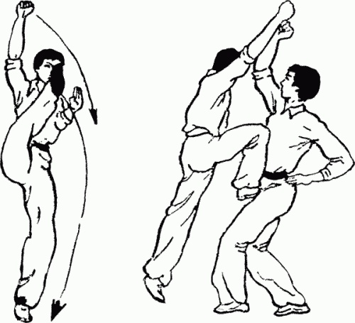 Иллюстрация к книге — Боевая гимнастика. Упражнения китайского ушу для здоровья и самозащиты [i_392.jpg]