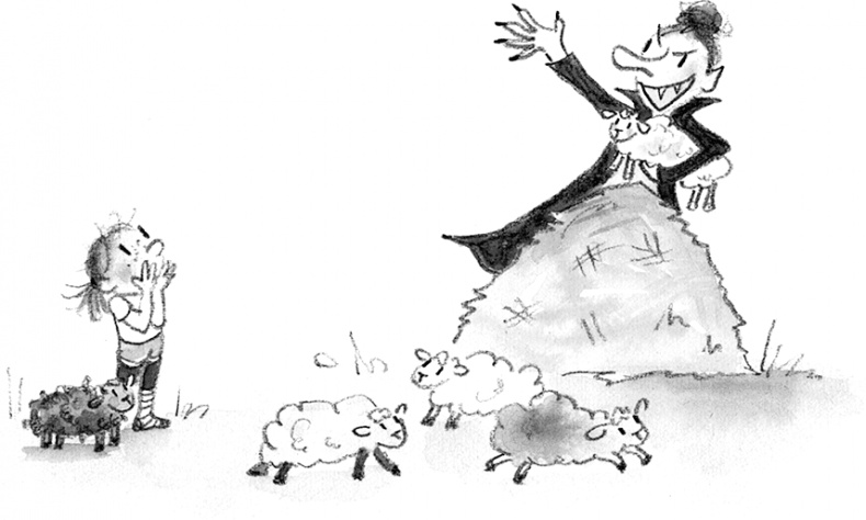 Иллюстрация к книге — Дори и чёрный барашек [i_043.jpg]