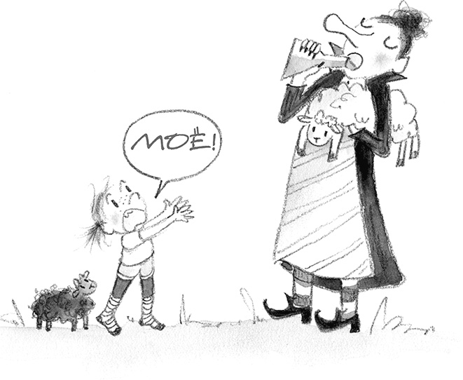 Иллюстрация к книге — Дори и чёрный барашек [i_046.jpg]