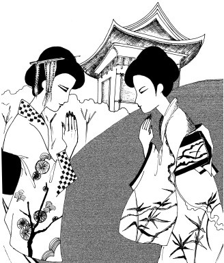 Иллюстрация к книге — Школа гейши. Искусство держать лицо [i_003.jpg]