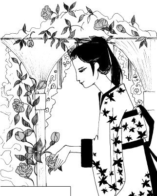 Иллюстрация к книге — Школа гейши. Искусство держать лицо [i_009.jpg]