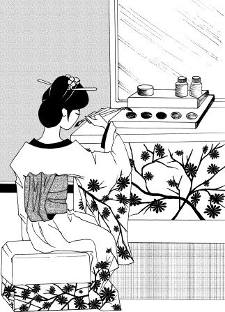 Иллюстрация к книге — Школа гейши. Искусство держать лицо [i_016.jpg]