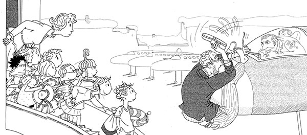 Иллюстрация к книге — Элла в Лапландии [i_002.jpg]