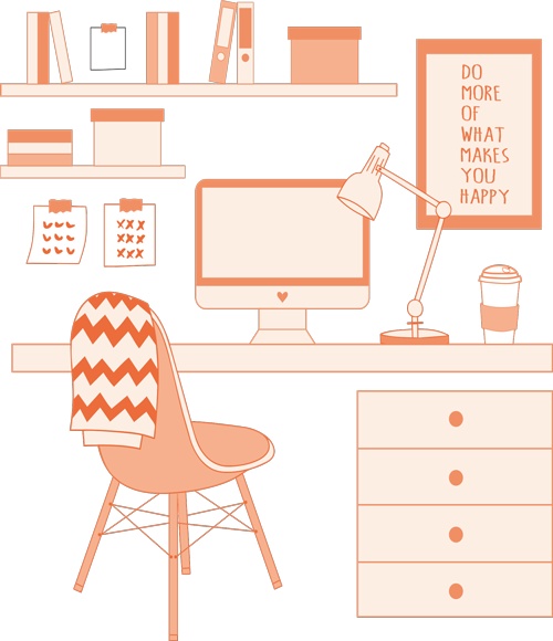 Иллюстрация к книге — Всё по полочкам. Как избавиться от беспорядка, даже если у вас нет времени [i_026.jpg]